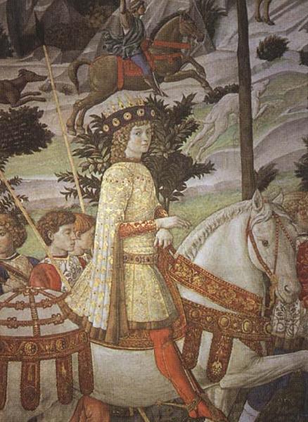 Sandro Botticelli Benozzo Gozzoli,Cavalcade of the Magi China oil painting art